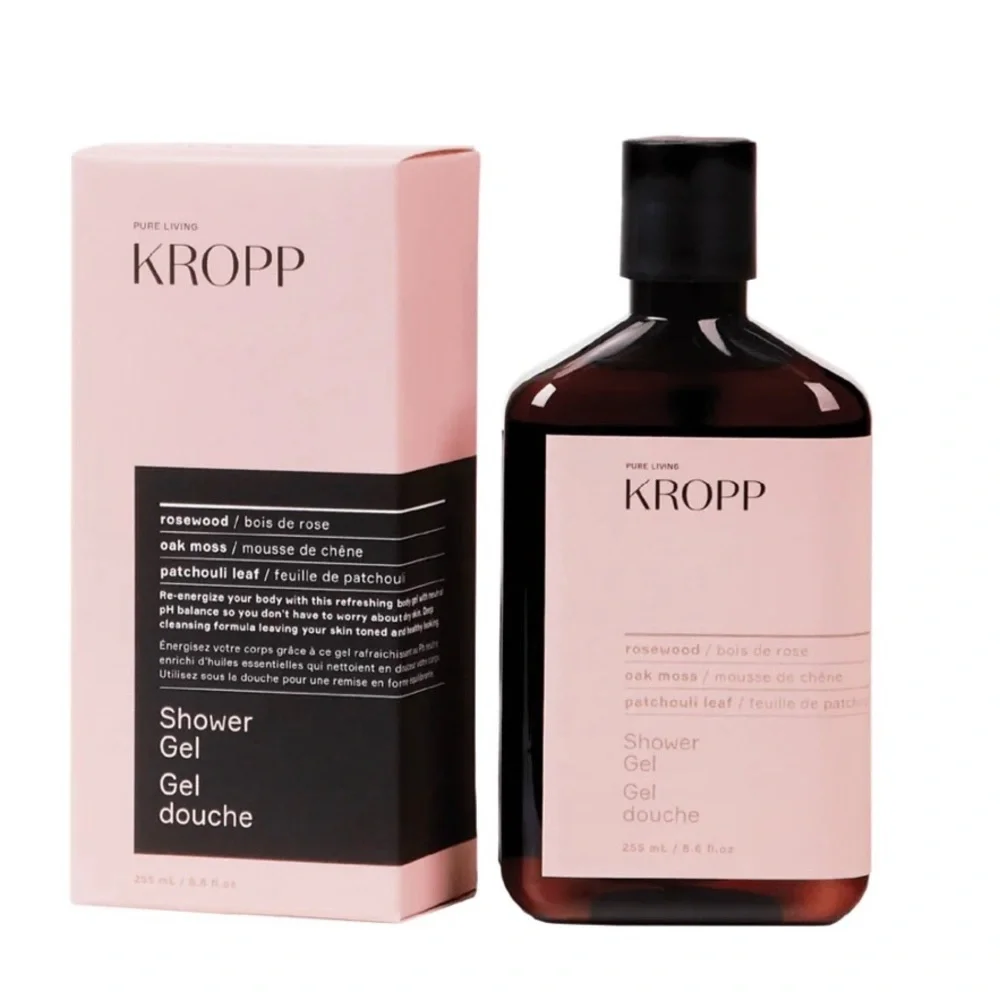NWT Kropp Rosweood Oak Moss Shower Gel